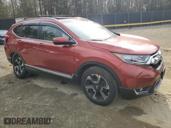 2017 Honda CR-V Touring with VIN 2HKRW2H90HH674264, listed as a Copart auction lot 51176835 with 84,983 mi miles and Salvage Title. Bid and sale history available at carsss.com. Image 4.