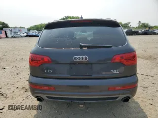 2015 Audi Q7 S line Prestige with VIN WA1DGAFEXFD002243, listed as a Copart auction lot 59639835 with 158,448 mi miles and Clean title. Bid and sale history available at DreamBid. Image 6.