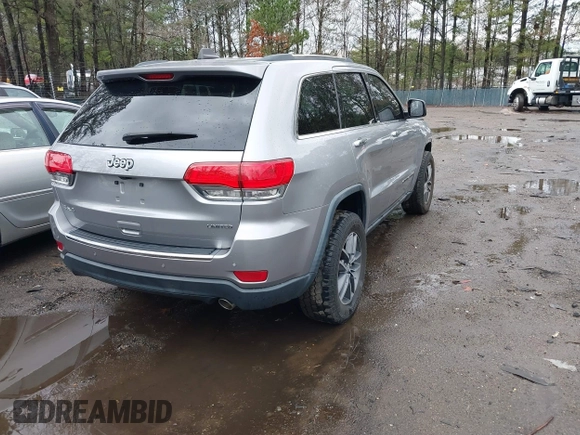 2017 Jeep Grand Cherokee Limited with VIN 1C4RJFBG0HC615787, listed as a IAAI auction lot 41780723 with 142,276 mi miles. Bid and sale history available at carsss.com. Image 4.