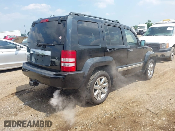 2012 Jeep Liberty Arctic with VIN 1C4PJMAK3CW170289, listed as a IAAI auction lot 42777718 with 177,804 mi miles and . Bid and sale history available at DreamBid. Image 4.