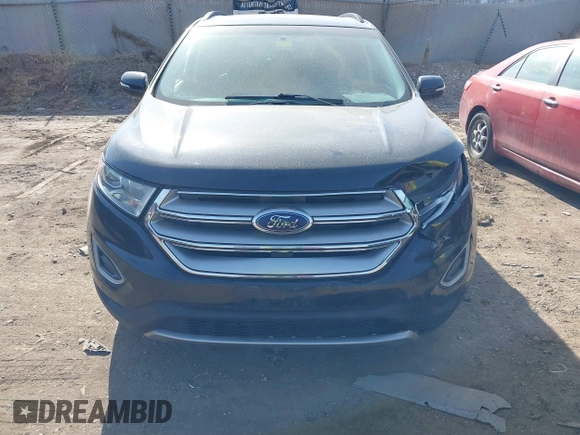 2015 Ford Edge SEL with VIN 2FMTK4J87FBB62259, listed as a IAAI auction lot 41894442 with 185,004 mi miles. Bid and sale history available at carsss.com. Image 12.