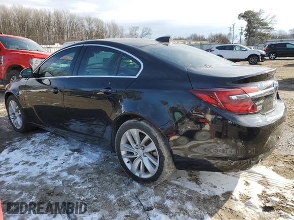 2017 Buick Regal Premium II with VIN 2G4GR5GX1H9124554, listed as a Copart auction lot 41865495 with 86,390 mi miles and Clean Title. Bid and sale history available at carsss.com. Image 2.