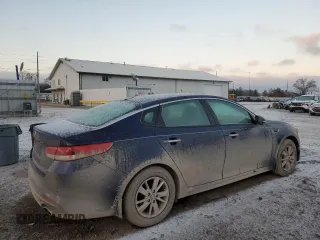2016 Kia Optima LX with VIN 5XXGT4L35GG094291, listed as a Copart auction lot 85089364 with 89,950 mi miles and Salvage Title. Bid and sale history available at carsss.com. Image 3.