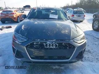 2021 Audi A4 S line Premium with VIN WAUDAAF4XMA042607, listed as a IAAI auction lot 41410399 with 65,287 mi miles and . Bid and sale history available at DreamBid. Image 12.