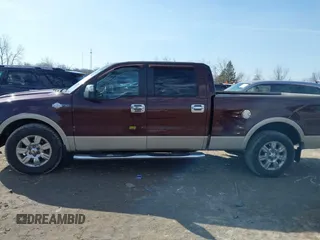 2008 Ford F-150 XLT with VIN 1FTPW12548KD59833, listed as a IAAI auction lot 41764806 with 128,606 mi miles. Bid and sale history available at carsss.com. Image 14.
