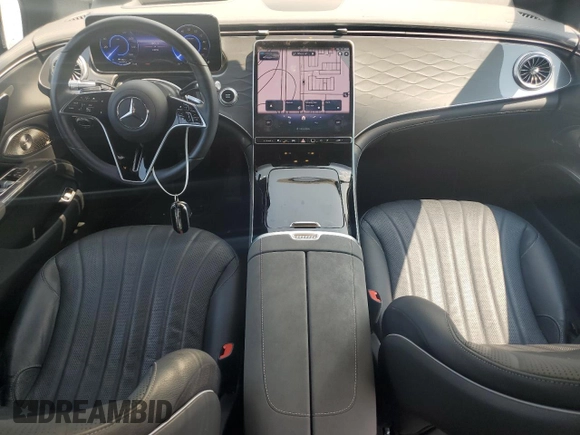 2022 Mercedes-Benz EQS with VIN W1KCG2DB9NA012025, listed as a Copart auction lot 67761574 with 23,982 mi miles and Salvage Title. Bid and sale history available at carsss.com. Image 8.
