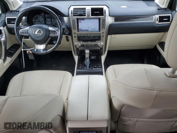 2020 Lexus GX 460 Premium with VIN JTJAM7BX8L5247461, listed as a Copart auction lot 52611185 with 63,596 mi miles and Salvage title. Bid and sale history available at DreamBid. Image 8.