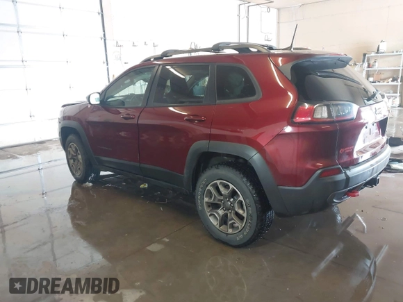 2021 Jeep Cherokee Trailhawk with VIN 1C4PJMBX4MD206997, listed as a IAAI auction lot 41565140 with Not provided miles and . Bid and sale history available at DreamBid. Image 3.