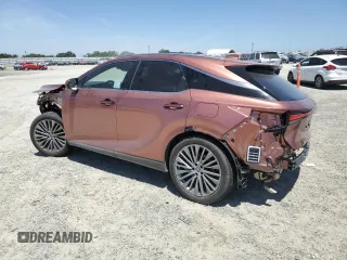 2024 Lexus RX with VIN JTJCJMGA3R2013422, listed as a Copart auction lot 56324644 with 8,884 mi miles and Salvage Title. Bid and sale history available at carsss.com. Image 2.