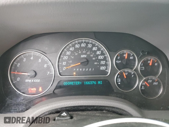 2006 GMC Envoy SLT with VIN 1GKDS13S962138197, listed as a Copart auction lot 85679094 with 166,376 mi miles and Salvage Title. Bid and sale history available at carsss.com. Image 9.
