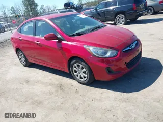2012 Hyundai Accent GLS with VIN KMHCT4AE2CU186753, listed as a IAAI auction lot 41813259 with 226,987 mi miles. Bid and sale history available at carsss.com. Image 1.