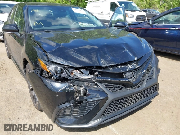 2023 Toyota Camry SE with VIN 4T1G11AK2PU828745, listed as a IAAI auction lot 42193957 with 35,399 mi miles and . Bid and sale history available at carsss.com. Image 6.
