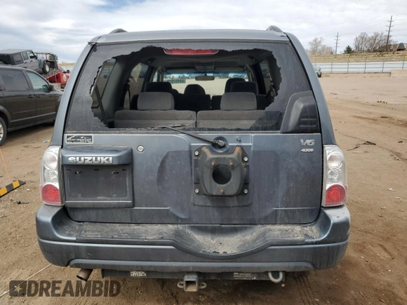 2006 Suzuki XL7 with VIN JS3TX92V764106356, listed as a Copart auction lot 50457515 with 153,813 mi miles and Salvage title. Bid and sale history available at DreamBid. Image 6.
