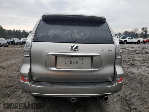 2023 Lexus GX with VIN JTJAM7BX4P5345358, listed as a Copart auction lot 43178375 with 38,666 mi miles and Salvage Title. Bid and sale history available at carsss.com. Image 6.
