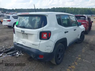 2020 Jeep Renegade Sport z VIN ZACNJAAB8LPL16038, wystawiony jako IAAI lot #40168242 z przebiegiem 105 275 mil mil oraz . Historia ofert i sprzedaży dostępna na DreamBid. Obrazek 4.