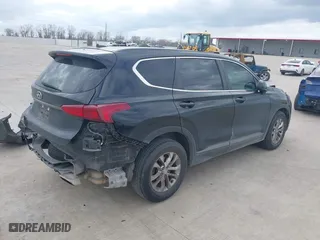2019 Hyundai Santa Fe SE with VIN 5NMS23AD1KH074388, listed as a IAAI auction lot 41539007 with 123,570 mi miles. Bid and sale history available at carsss.com. Image 4.