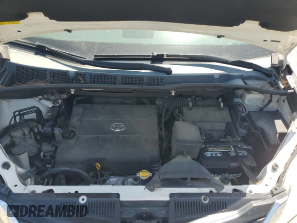 2012 Toyota Sienna LE с VIN 5TDJK3DC2CS044393, выставлен на аукционе Copart как лот 63579595 с пробегом 152 636 миль миль и Списание • Salvage title. История ставок и продаж доступна на DreamBid. Изображение 12.