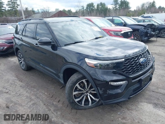 2020 Ford Explorer ST with VIN 1FM5K8GC1LGA74663, listed as a IAAI auction lot 41823709 with 43,007 mi miles and . Bid and sale history available at DreamBid. Image 1.