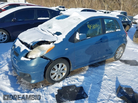 2009 Toyota Yaris with VIN JTDKT903995249623, listed as a IAAI auction lot 41580147 with 177,618 mi miles and . Bid and sale history available at DreamBid. Image 17.