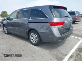 2014 Honda Odyssey EX-L with VIN 5FNRL5H64EB026520, listed as a IAAI auction lot 42562290 with 118,890 mi miles and . Bid and sale history available at DreamBid. Image 3.