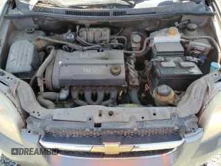 2007 Chevrolet Aveo LT with VIN KL1TG56607B053675, listed as a Copart auction lot 58504415 with 214,019 mi miles and Salvage title. Bid and sale history available at DreamBid. Image 11.