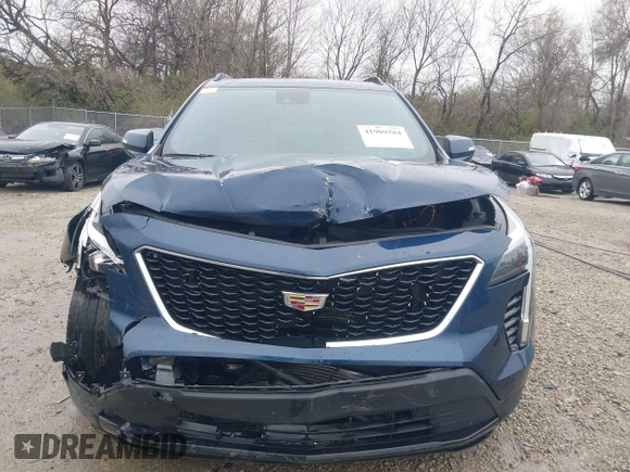 2021 Cadillac XT4 AWD Sport with VIN 1GYFZFR45MF053573, listed as a IAAI auction lot 41909784 with 36,309 mi miles and . Bid and sale history available at DreamBid. Image 12.