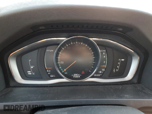 2017 Volvo S60 Inscription with VIN LYV402HK6HB150907, listed as a Copart auction lot 49161165 with 75,664 mi miles and Salvage Title. Bid and sale history available at carsss.com. Image 9.