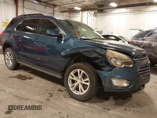 2016 Chevrolet Equinox LT z VIN 2GNALCEK1G6290121, wystawiony jako IAAI lot #42128838 z przebiegiem 149 482 mil mil oraz . Historia ofert i sprzedaży dostępna na DreamBid. Obrazek 1.