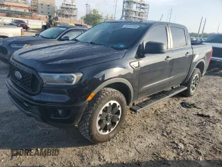 2021 Ford Ranger XL with VIN 1FTER4EH0MLD08341, listed as a Copart auction lot 54181535 with 81,478 mi miles and Salvage Title. Bid and sale history available at carsss.com. Image 1.