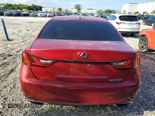2015 Lexus GS 350 with VIN JTHCE1BL9FA001290, listed as a Copart auction lot 76063404 with 133,261 mi miles and Salvage Title. Bid and sale history available at carsss.com. Image 6.