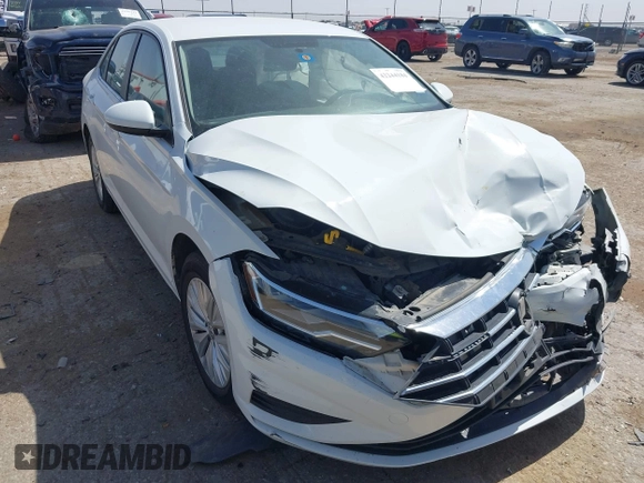 2019 Volkswagen Jetta S z VIN 3VWC57BU7KM110001, wystawiony jako IAAI lot #42244184 z przebiegiem 49 883 mil mil oraz . Historia ofert i sprzedaży dostępna na DreamBid. Obrazek 1.