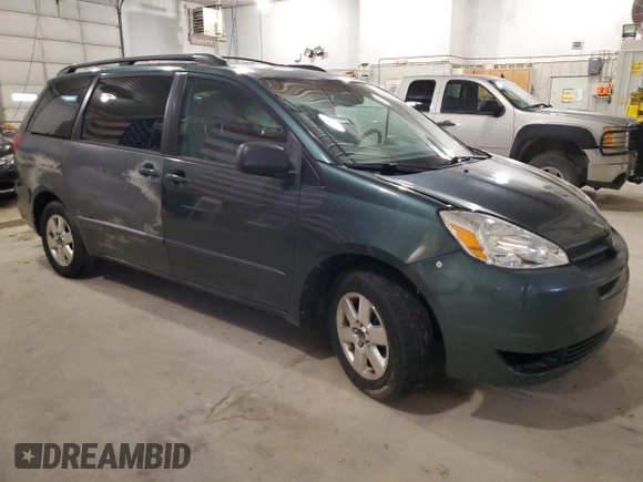 2004 Toyota Sienna CE with VIN 5TDZA23C24S186245, listed as a Copart auction lot 51215855 with 346,912 mi miles and Clean Title. Bid and sale history available at carsss.com. Image 4.
