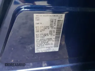 2017 Nissan Pathfinder SL with VIN 5N1DR2MM0HC648797, listed as a Copart auction lot 57584855 with 176,523 mi miles and Salvage title. Bid and sale history available at DreamBid. Image 13.