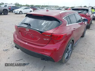 2017 Infiniti QX30 with VIN SJKCH5CP7HA022219, listed as a IAAI auction lot 41953315 with Not provided miles and . Bid and sale history available at DreamBid. Image 4.