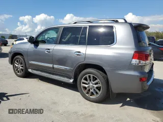 2013 Lexus LX 570 with VIN JTJHY7AX0D4112762, listed as a Copart auction lot 47033775 with 188,568 mi miles and Clean Title. Bid and sale history available at DreamBid. Image 2.