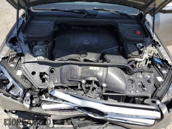 2021 Mercedes-Benz GLE 450 with VIN 4JGFB5KE3MA500840, listed as a Copart auction lot 54080135 with 35,614 mi miles and Salvage title. Bid and sale history available at DreamBid. Image 12.