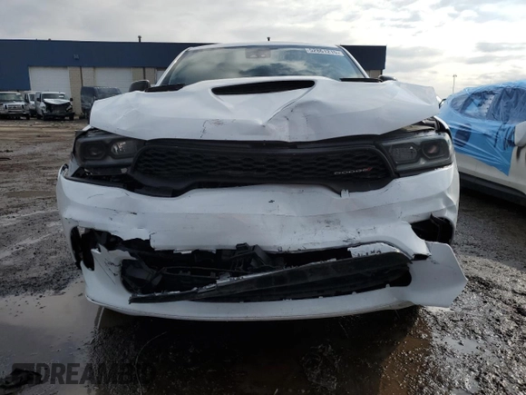 2022 Dodge Durango GT Plus with VIN 1C4RDJDGXNC212631, listed as a Copart auction lot 52861215 with 61,721 mi miles and Salvage title. Bid and sale history available at DreamBid. Image 5.