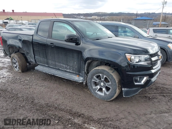 2017 Chevrolet Colorado 4WD Z71 with VIN 1GCHTDEN2H1286140, listed as a IAAI auction lot 41427846 with 46,736 mi miles. Bid and sale history available at carsss.com. Image 1.