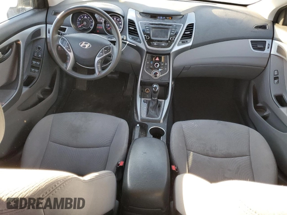 2016 Hyundai Elantra SE with VIN 5NPDH4AE1GH653350, listed as a Copart auction lot 53257675 with 317,198 mi miles and Non repairable. Bid and sale history available at DreamBid. Image 8.