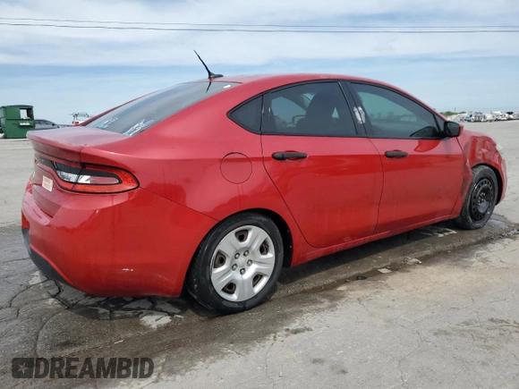 2013 Dodge Dart SE with VIN 1C3CDFAA0DD175749, listed as a Copart auction lot 54197765 with 130,888 mi miles and Salvage Title. Bid and sale history available at carsss.com. Image 3.