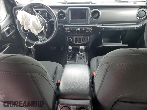2021 Jeep Wrangler Unlimited Willys с VIN 1C4HJXDG9MW740262, выставлен на аукционе Copart как лот 54051745 с пробегом Не указан миль и Списание • Salvage title. История ставок и продаж доступна на DreamBid. Изображение 8.