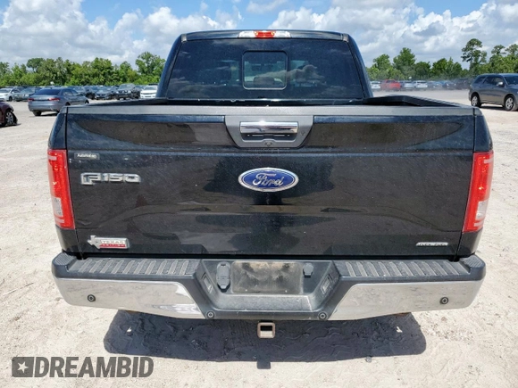 2016 Ford F-150 XL with VIN 1FTEW1CF5GKD21833, listed as a Copart auction lot 61985625 with 178,559 mi miles and Salvage title. Bid and sale history available at DreamBid. Image 6.