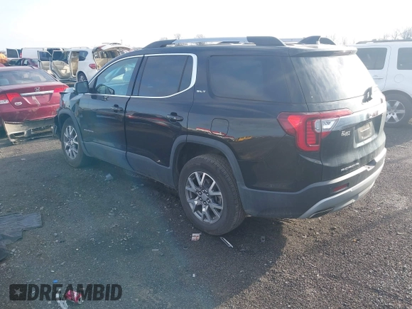 2020 GMC Acadia SLT with VIN 1GKKNMLSXLZ148112, listed as a IAAI auction lot 41726571 with 67,920 mi miles and . Bid and sale history available at carsss.com. Image 3.