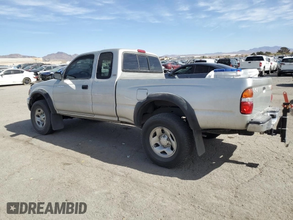2002 Toyota Tacoma PreRunner with VIN 5TESM92N22Z071780, listed as a Copart auction lot 47476785 with 200,728 mi miles and Salvage title. Bid and sale history available at DreamBid. Image 2.