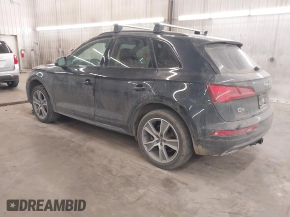 2019 Audi Q5 Premium Plus z VIN WA1BNAFY4K2091062, wystawiony jako IAAI lot #41702189 z przebiegiem 80 905 mil mil oraz . Historia ofert i sprzedaży dostępna na DreamBid. Obrazek 3.