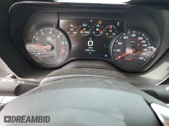 2016 Chevrolet Camaro 2SS with VIN 1G1FG1R76G0141332, listed as a Copart auction lot 55898725 with 70,810 mi miles and Salvage title. Bid and sale history available at DreamBid. Image 9.