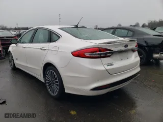 2017 Ford Fusion Energi Titanium with VIN 3FA6P0SU4HR277502, listed as a Copart auction lot 68393672 with 83,106 mi miles. Bid and sale history available at carsss.com. Image 2.