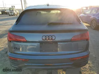 2023 Audi Q5 Sportback S line Premium Plus with VIN WA15AAFY1P2183505, listed as a Copart auction lot 77629654 with 10,995 mi miles and Salvage Title. Bid and sale history available at carsss.com. Image 6.