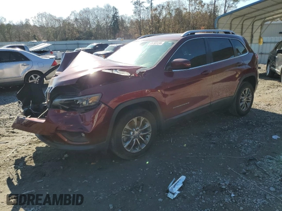 2019 Jeep Cherokee Latitude Plus with VIN 1C4PJLLN3KD147512, listed as a Copart auction lot 85783124 with 109,606 mi miles and Salvage title. Bid and sale history available at DreamBid. Image 1.
