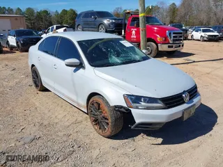 2017 Volkswagen Jetta 1.4T S with VIN 3VW167AJ4HM340308, listed as a IAAI auction lot 41696283 with 72,817 mi miles. Bid and sale history available at carsss.com. Image 1.